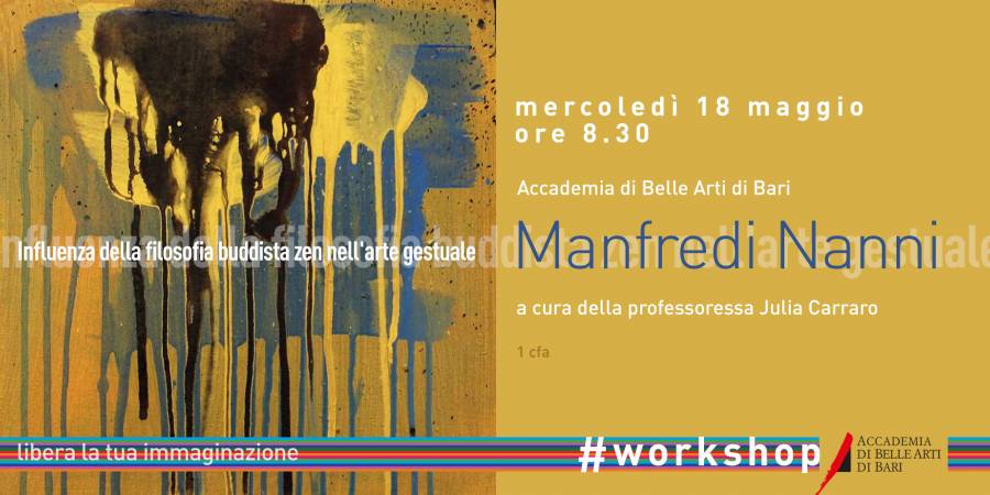 Workshop: Influenza della filosofia buddista zen nell'arte gestuale