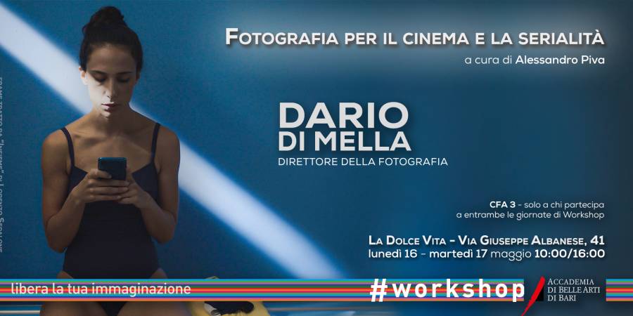 Workshop: Fotografia per il Cinema e la serialità
