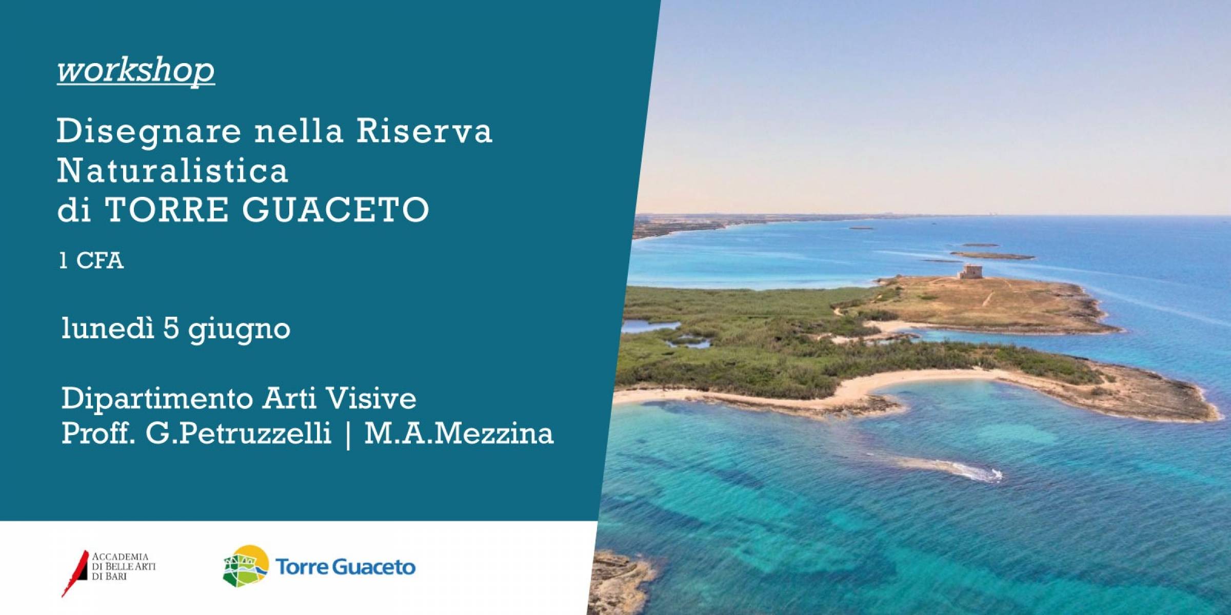 Workshop | Disegnare nella Riserva Naturalistica di TORRE GUACETO
