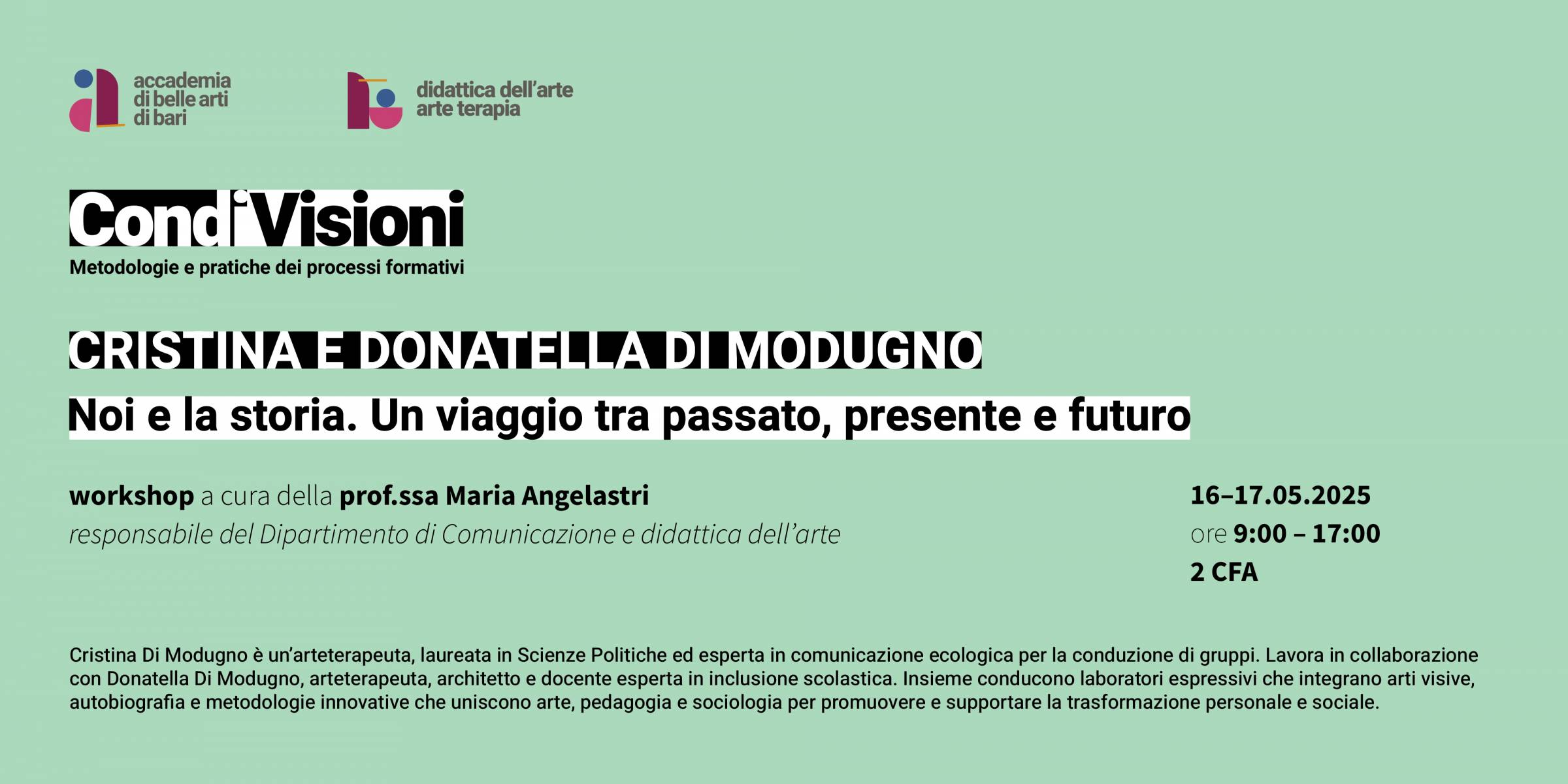 Workshop: Noi e la Storia - Un viaggio tra passato, presente e futuro
