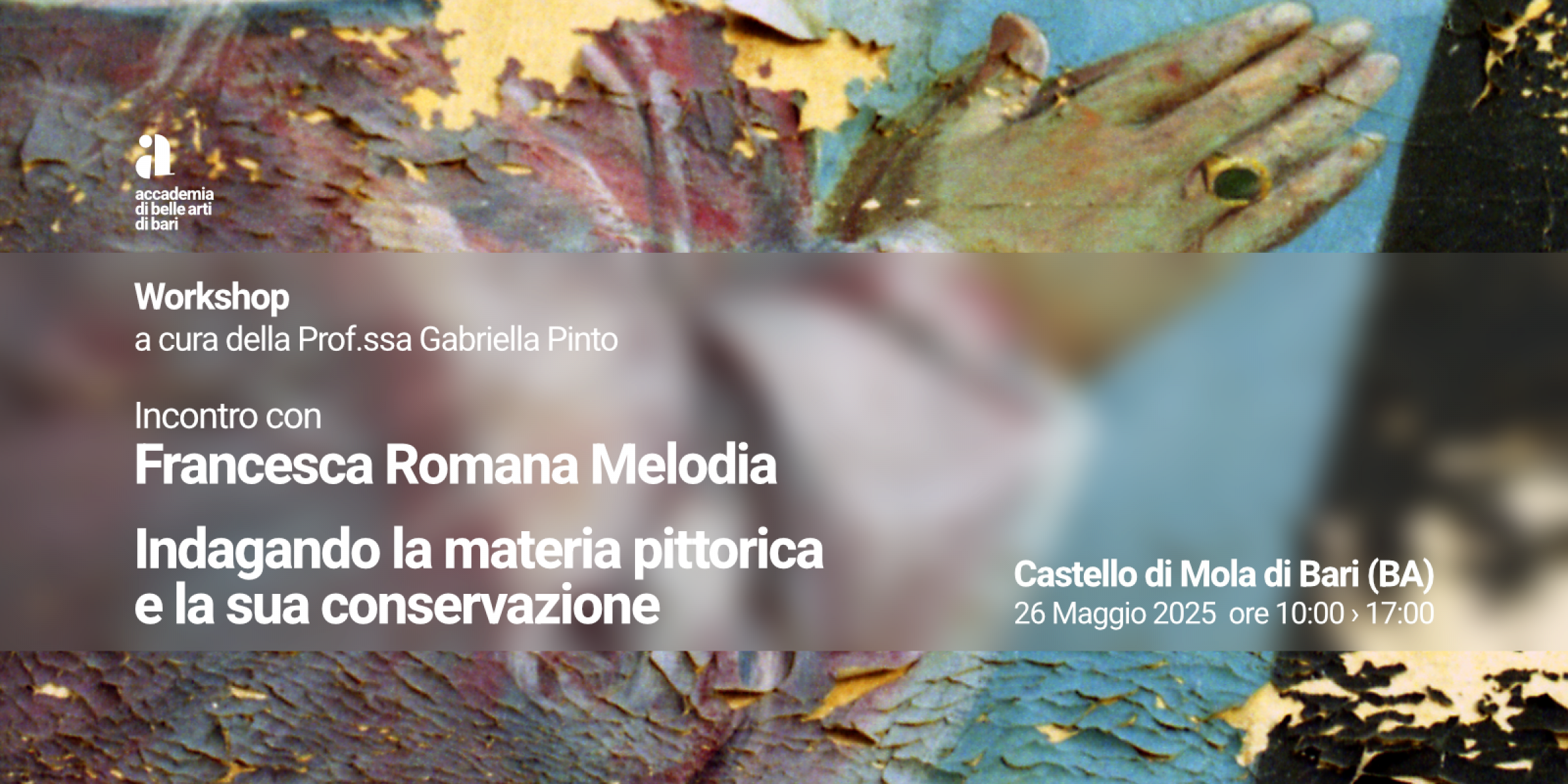 Indagando la materia pittorica e la sua conservazione 