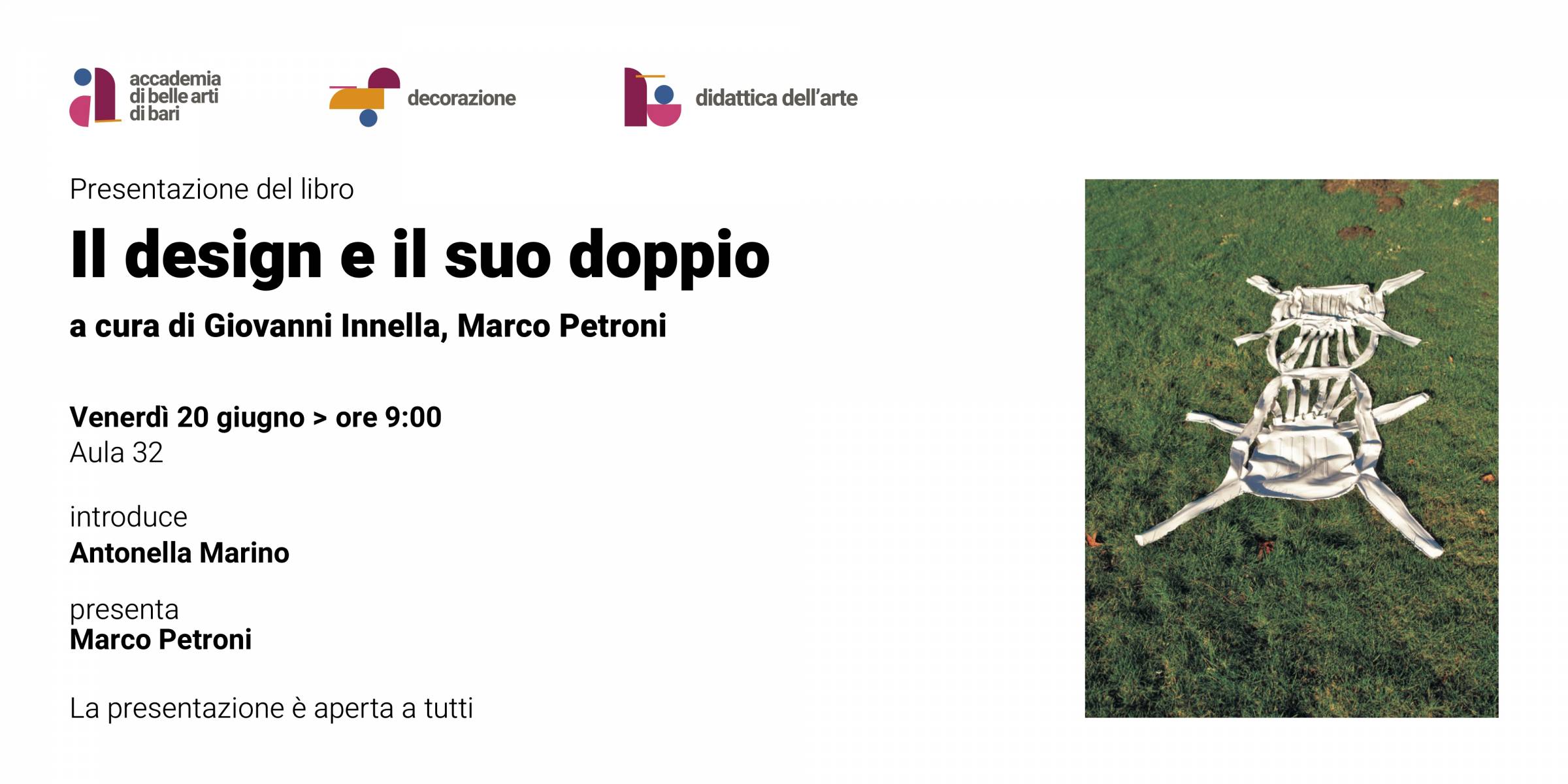 Presentazione del libro Il design e il suo doppio 