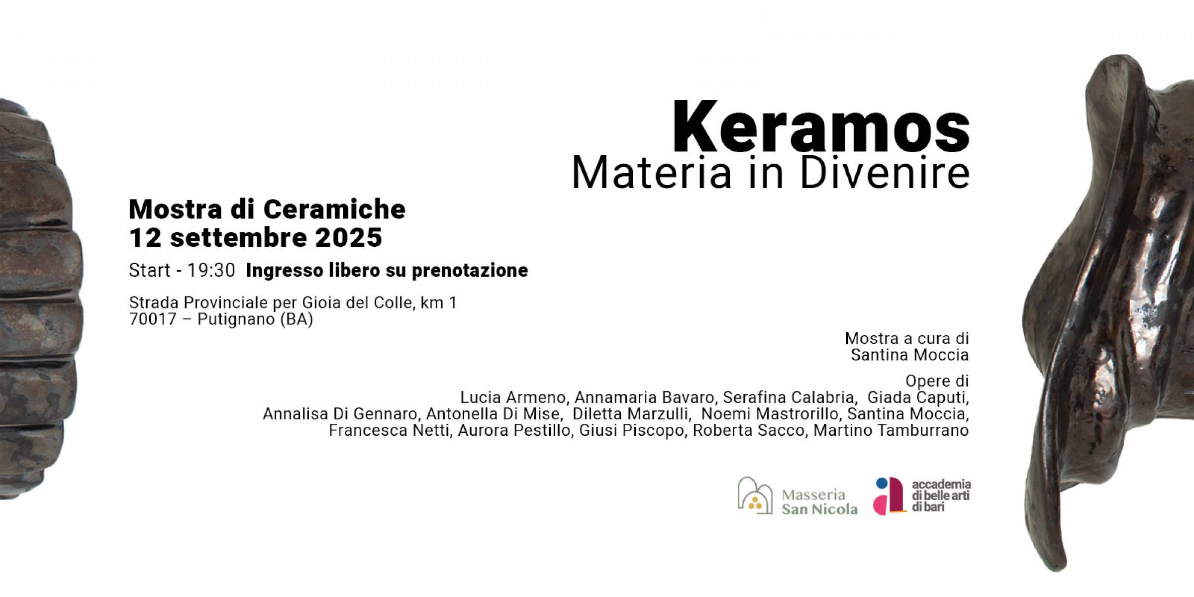 KERAMOS - MATERIA IN DIVENIRE   