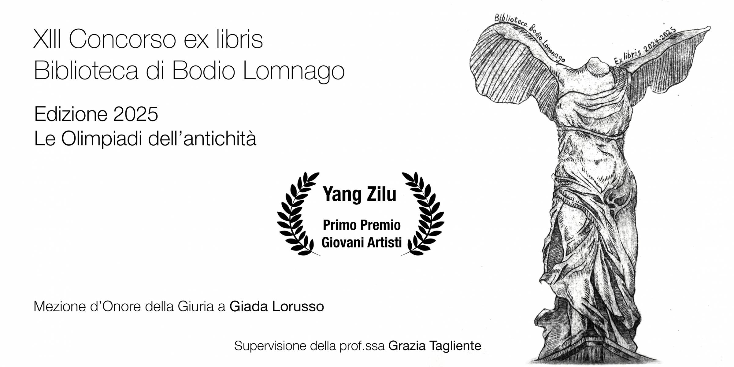 Successo per l’Accademia di Belle Arti di Bari al XII Concorso ex libris di Bodio Lomnago (VA) 