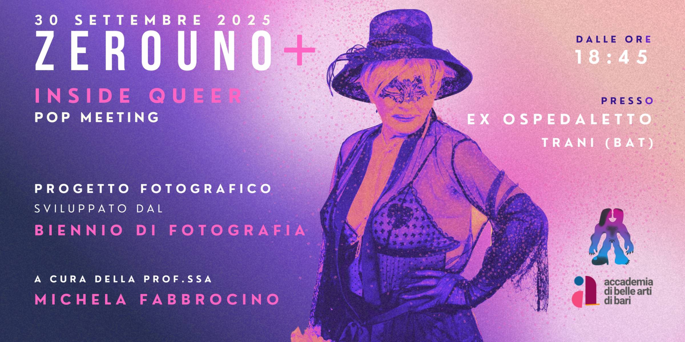 ZeroUno+ al festival Insidequeer di Trani 