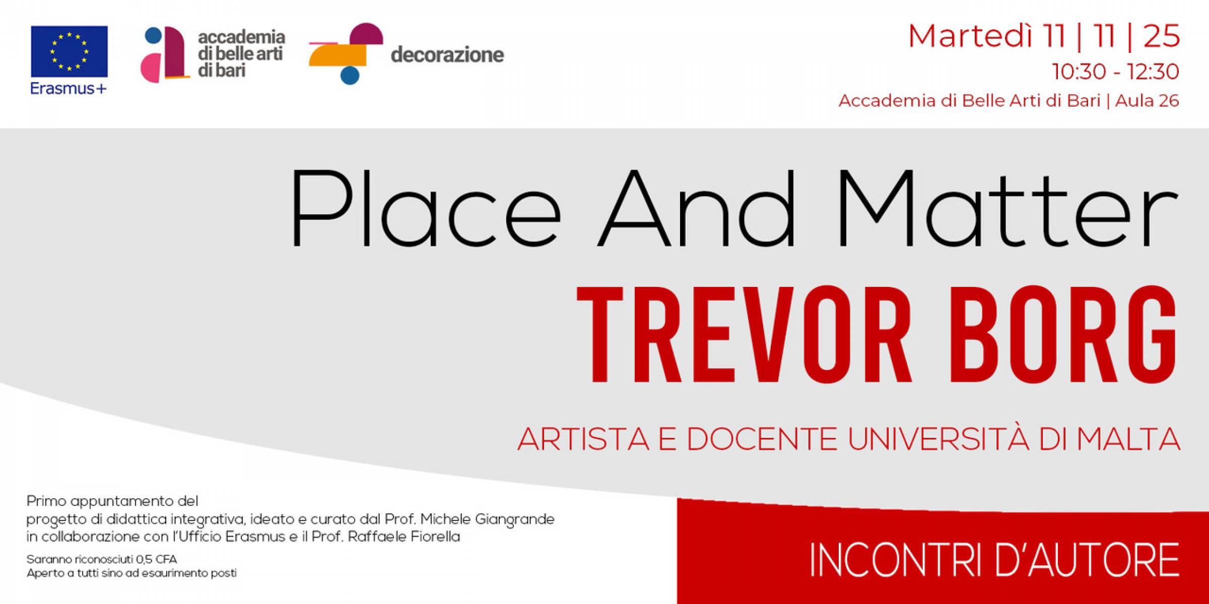 Trevor Borg  Place And Matter 