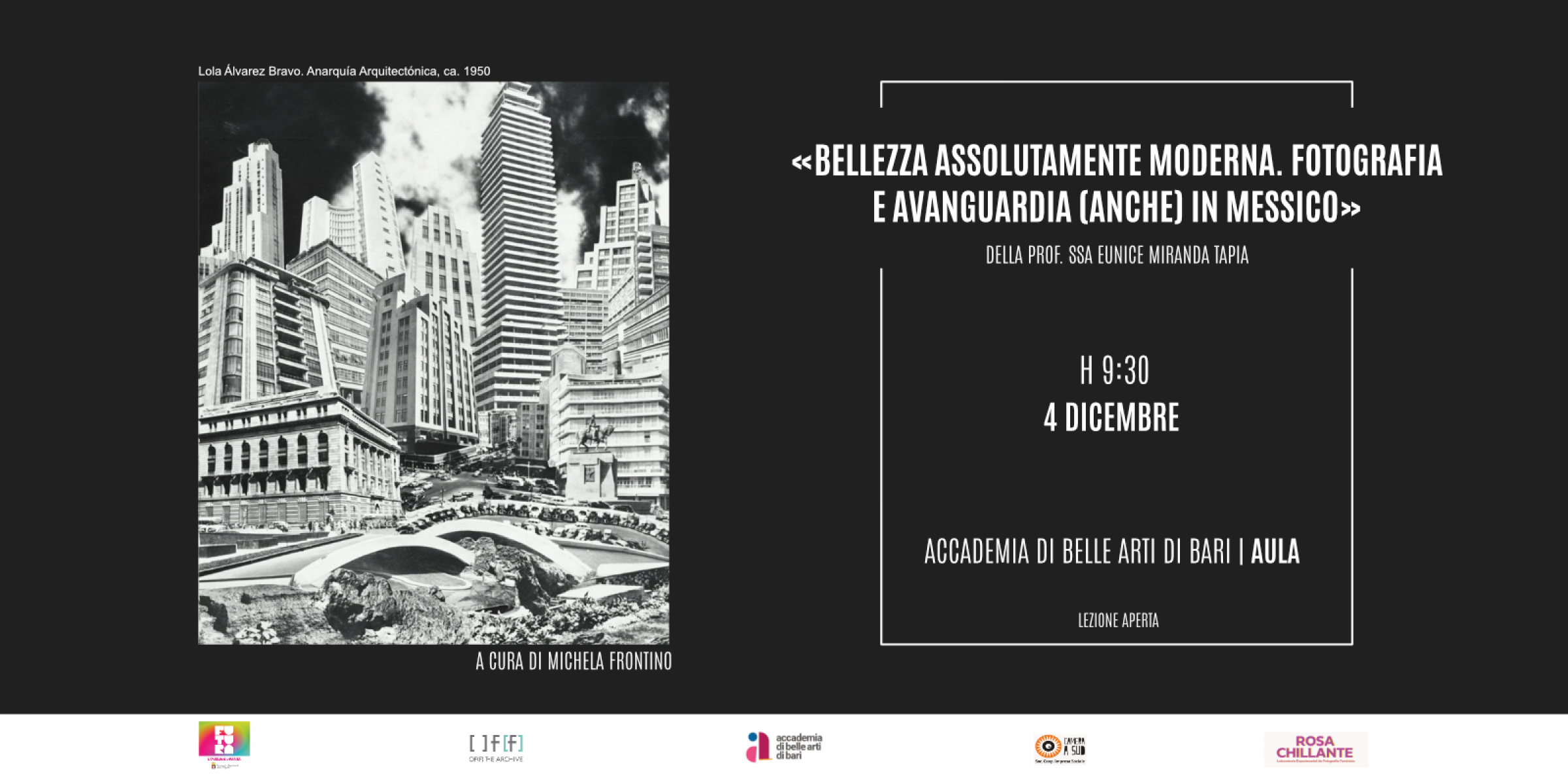 Bellezza assolutamente moderna. Fotografia e avanguardia (anche) in Messico 