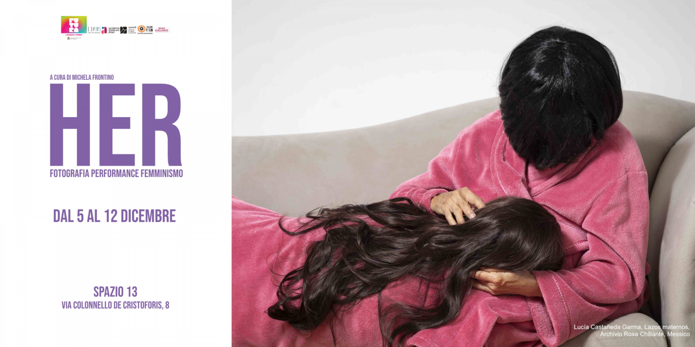 HER FOTOGRAFIA PERFORMANCE FEMMINISMO 