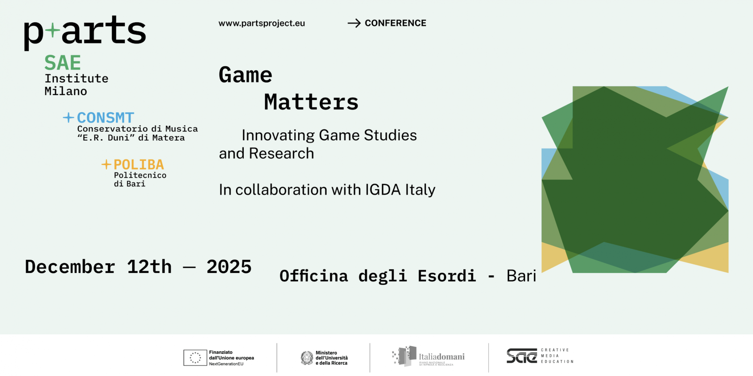 Game Matters – Innovating Game Studies and Research 