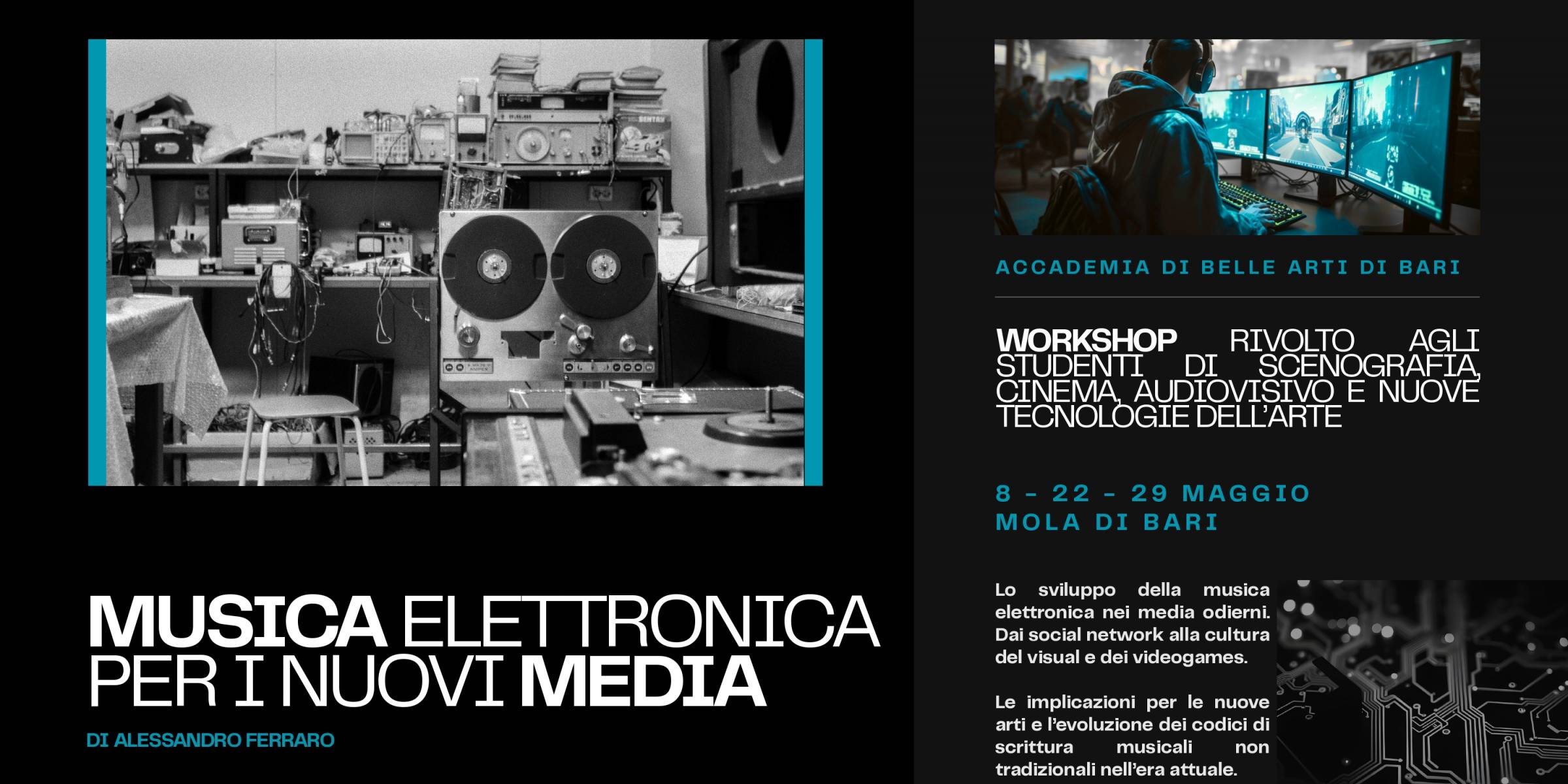 MUSICA ELETTRONICA PER I NUOVI MEDIA