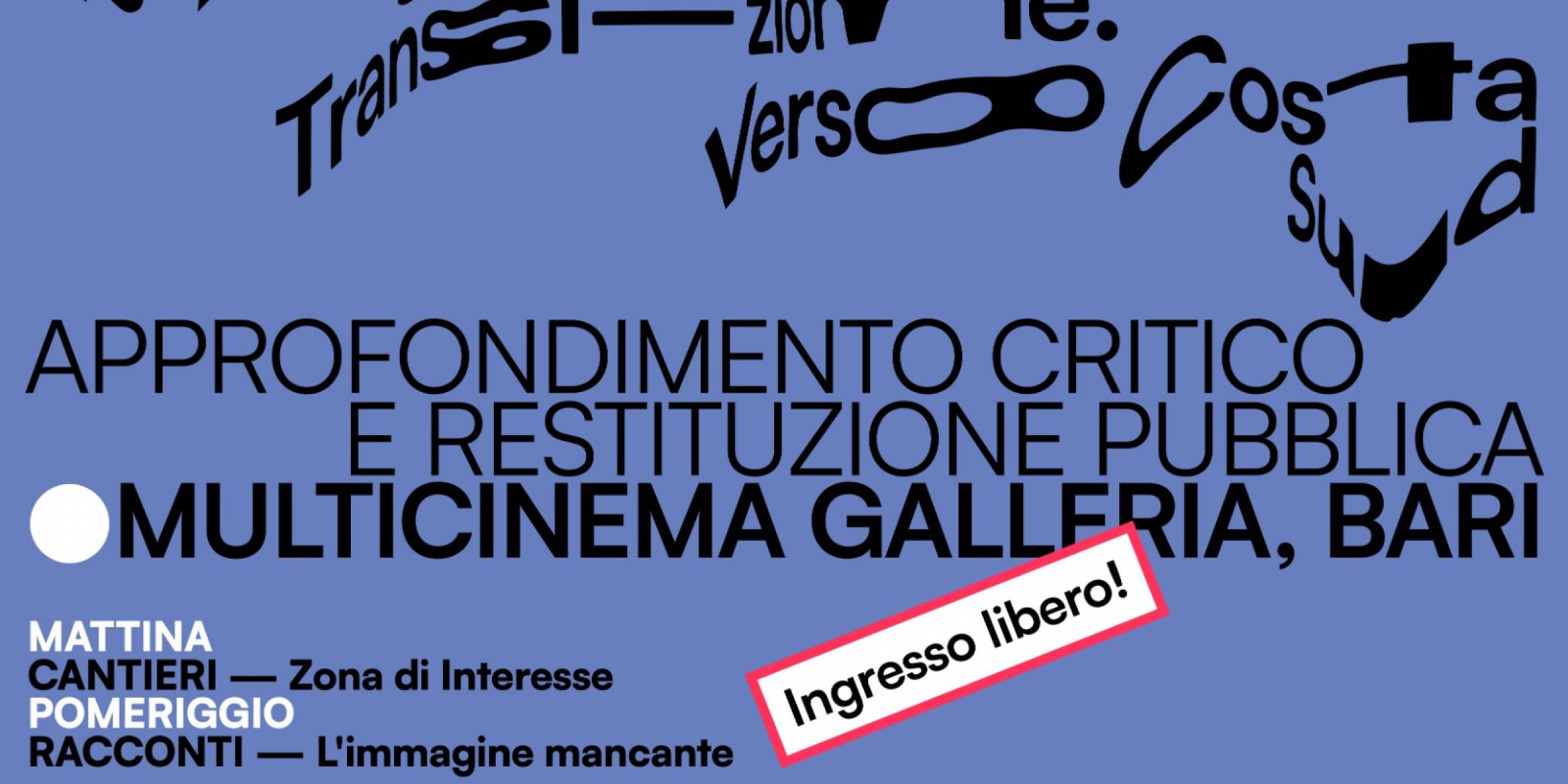Arte pubblica e pratiche sociali. Giornata di studio