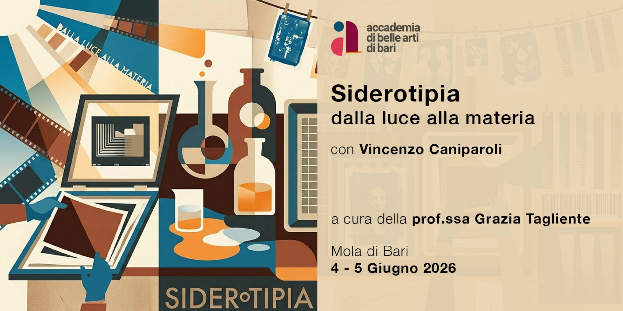 Siderotipia, dalla luce alla materia 