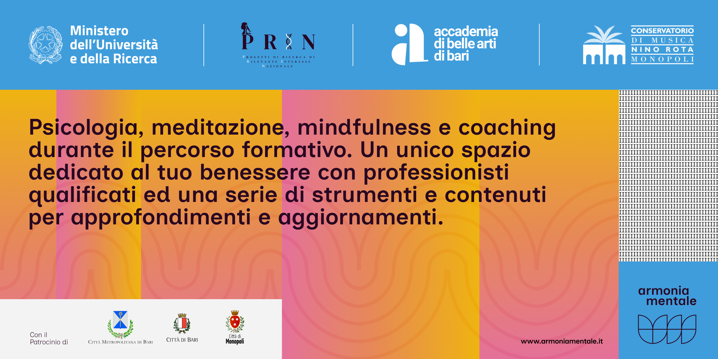  Psicologia, meditazione, mindfulness e coaching durante il percorso formativo 
